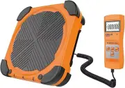 Elitech Refrigerant Scale HVAC Freon Charging 220lbs Weight with Orange