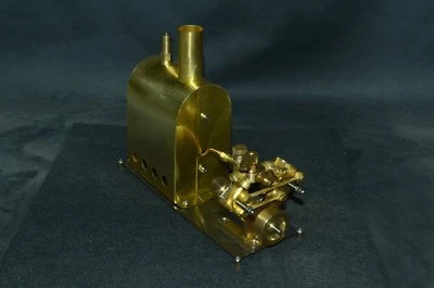 Steam Boiler with Twin Cylinder Marine Steam Engine(M2C)