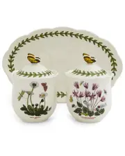 Portmeirion Botanic Garden Bouquet 3pc Jam Jar & Tray