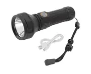 Flashlight Aluminum Alloy 8000lm Three Light Modes Waterproof Flashlight for Household Emergency Camping Hiking Traveling