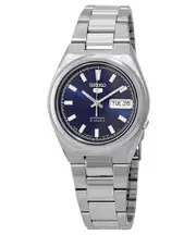 Seiko 5 SNKC51J1 Date/Day Stainless Steel 21 Jewels Automatic Mens Watch 30M