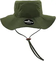 [DECKY] Standard Structured Ripstop Boonies Hats, Olive, L_XL