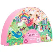 Learning Can Be Fun - Fairyland: Rainbow Shaped Floor Puzzle