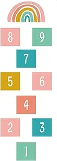 Scotchs Stickers Floor Decals - Number Decals For Hopscotchs Rugs | Wall Paper Tiles Numbers Puzzle Flooring - Path Floor Decals For Games