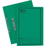 Avery 86834 Spring Transfer File Foolscap Green Box 25