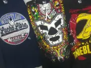 Three Lucha Libre Medium Tees. Dr Wagner Tiniblas Lucha Libre. AAA Cmll Njpw