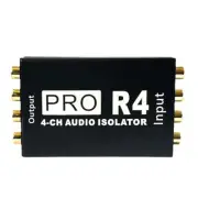 Audio Isolator 4CH Audio Noise Reducer Current Ground Loop Audio3014