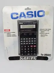 Vintage NOS Casio Scientific Calculator Model FX-250C Sealed