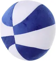 CORHAD Plush Basketball Pillow Fluffy Soft Stuffed Basketballs for Blue White Comfortable Plush Texture Present for Boys