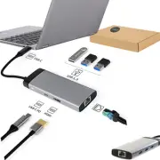 ifixbook 6-Port USB 3.0 Hub Multiport Adapter For Computer Peripheral Devices