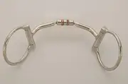 6" Copper d Ring Snaffle bits for Horses by Crusader Equestrian