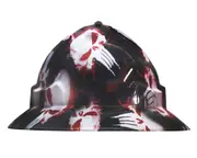 Cool Hard Hats Unisex BLOODY SKULLS Pro Choice Wide Hard Hat
