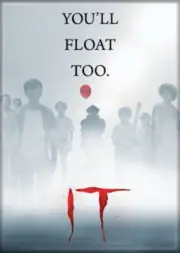 Stephen King's It The 2017 Movie You'll Float Too Refrigerator Magnet NEW UNUSED