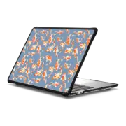 MacBook Pro 13-inch (M1 / M2 / Intel) Impact Case Cute orange white blue watercolor oriental koi fish pattern