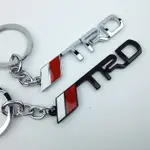 TOYOTA車鑰匙扣HIGHLANDER CAMRY鑰匙TRD金屬字母裝飾吊飾