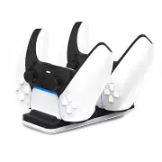 Charger Handle Dual Charging Stand Charging Dock Base Station for PS5 Controller