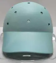 OUC Baseball Style Visor Hat Customizable Girls Teal Blue DIY Summer Cap OSFM