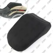 Rear Passenger Seat Leather Back Pad For Harley FLSTF Fatboy 2008-2014 2012 2013