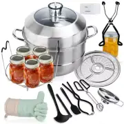 Canning Pot-Canning supplies starter kit, Stainless Steel Canning Tool Kit, Wate