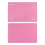 A5 Self-Healing Cutting Mat 9"x6" Double-Sided Cutter Board Pink
