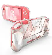 For Nintendo Switch Lite 2019, Mumba Flexible Case Transparent TPU Grip Cover
