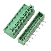 8-Pin 5.08mm Pitch Right Angle PCB Screw Terminal Block Connector 10 Sets