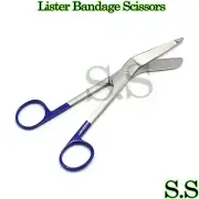 Premium Blue 1 Pcs Lister Bandage Nurse Scissors Medical Surgical Instruments