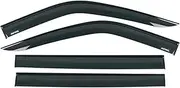 STIDPFZX Car Window Visor Compatible for Haval H9 2nd 2024 2025 Weather Shield Black Wind Rain Deflectors Side Window Deflector Accsesories(B)