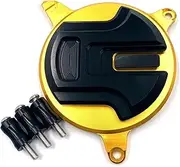 XINMINGYUE Motorcycle Engine Stator Cover Protective Guard Cover Decorative Cover Cap Fit For FORZA300 2018-2019 FORZA250 '17-‘18’ MF13 2018 Motorbike Engine Guards(Gold)