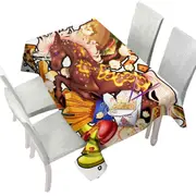 Junk Food Fast Food Funny Unicorn Tablecloth