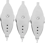 ARTSEWPLY 3pcs Metal Tatting Shuttles for Lace Making Lightweight DIY Craft Tools Durable for Easy Weaving Present for Craft Lovers Smooth Surface for Seamless Operation