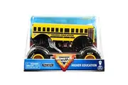 Monster Jam, Official Higher Education Monster Truck, Die-Cast Vehicle, 1:24 Scale