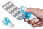 2Pcs Portable Pill Taker Remover Easy To Take Out Travel Tablet Dispenser Pills Extractor Tool For Elderly