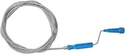 Drain Unblocker Wire 2.6M Metal Flexible Sink Unblocker Plumbing Tools, Drain Cleaner Shower Drain Unblocker Snake Pipe Cleaning Tool
