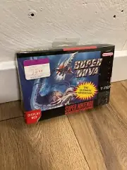 Super Nova, DISPLAY BOX SEALED, SNES, NINTENDO, Taito