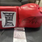 Roy Jones Jr. Signed Auto'd Boxing GloveJSA COA Everlast Autograph RED HOF22