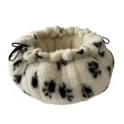 Pet Cocoon 2 IN 1 Hide Merino Wool Cat Bed Cave
