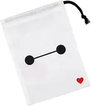 Skater KB63 Baymax 25 Lunch Box, Cup Bag, Disney