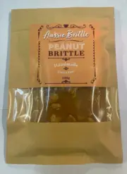 Aussie Brittle - Peanut Brittle (130g)