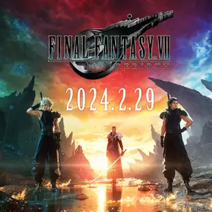 PS5《太空戰士7 重生》店頭海報 FF7 太7重生 最終幻想7 重生 宣傳物 官方海報 現貨【可可電玩】