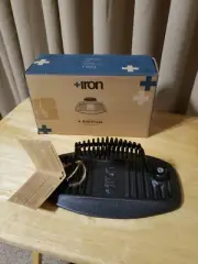 NIB Plus Iron Heavy-Duty Cast Iron Rectangle Grill Press for Bacon or Burgers