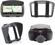 Sunshade & Night Anti Reflection Visor for 6 Inch 6'' GPS Garmin Drive DriveSmart 60LM 60LMT 61LMT-S 61LM RV 660LMT Nuvi 68 67 2639LMT 2639 Fleet 670 660 Tomtom Via 1625 Go 62 Trucker 620 Sun Shade
