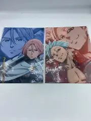 The Seven Deadly Sins Anime Clear File Folders Gilthunder & Ban Japan