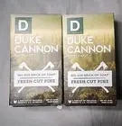 2 Pack Duke Cannon Big Ass Brick Of Soap Fresh Cut Pine 10 oz NEW