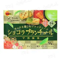 在飛比找PChome24h購物優惠-北日本 宇治抹茶巧克力風味夾心酥(盒裝) 40g