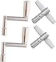 ERINGOGO 4Pcs Drum Keys Set Tuning Tools for Percussion Type Type for Easy Drum Accessory Replacement Compact Lightweight Design for Drummers Musicians