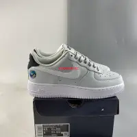 在飛比找Yahoo!奇摩拍賣優惠-NIKE Air Force 1'07 Low 灰白 簡約 