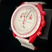 OMEGA X SWATCH SpeedMaster MoonSwatch MISSION TO MARS 42mm NEW! ✅✅