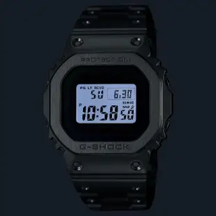 【CASIO 卡西歐】G-SHOCK 方形金屬電子錶(GMW-B5000PC-1)