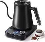 Electric Kettle, Gooseneck Electric Kettle with Temperature Control, Pour over